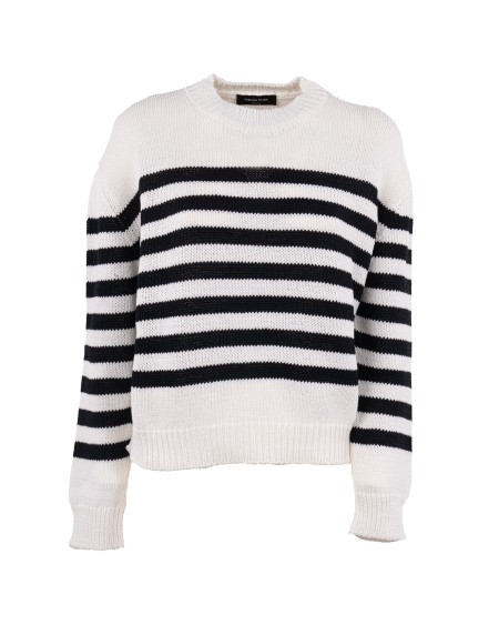 Shop FABIANA FILIPPI  Pull: Fabiana Filippi maglia in misto cotone.
Girocollo.
Vestibilità regolare.
Composizione: 80% cotone – 20% poliammide.
Made in Italy.. MAD265F033L285-VR3